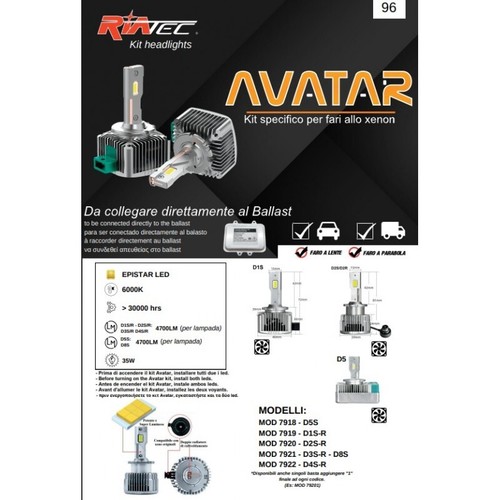 Kit avatar riatec conversione - avatar,