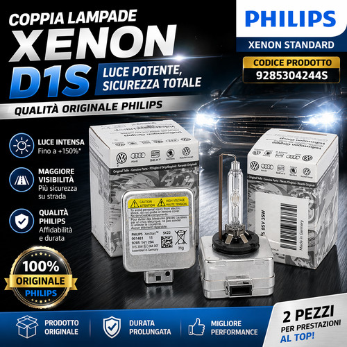 Coppia lampade philips d1s - coppia,
