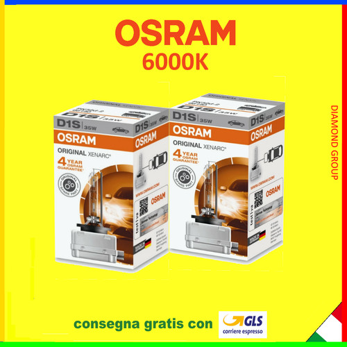 Coppia lampade osram - lampade, d1s