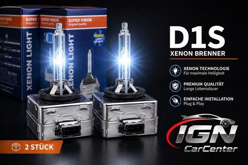 D1s xenon bruciatore 6000k - 2x,